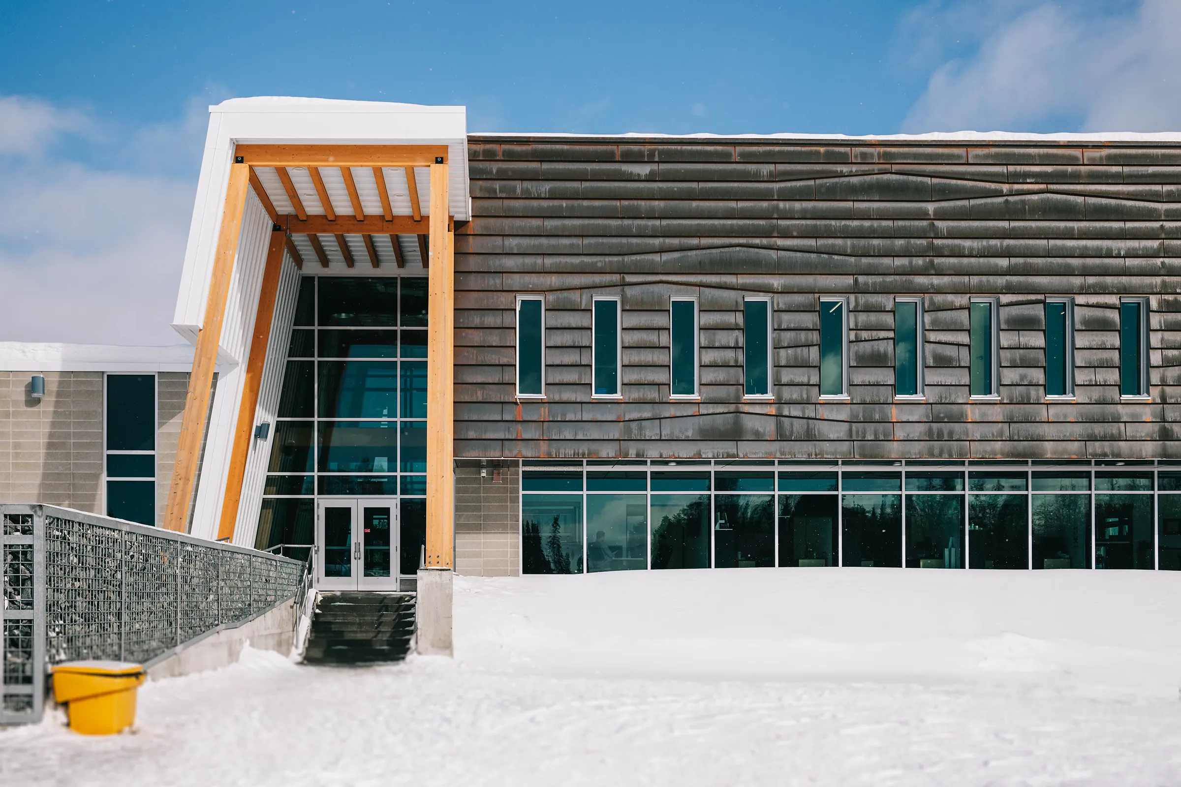 Professional training center of Vald’Or MLS Architectes